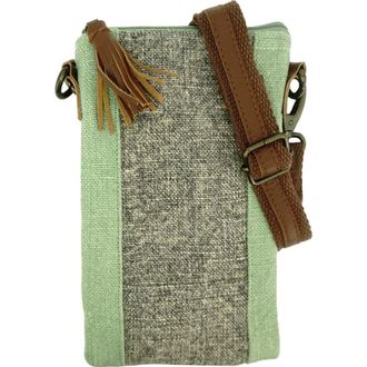 Vintage Addiction Crossbody Bag in Grey/Sea Green at Nordstrom Rack