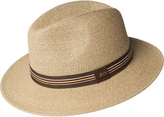 Bailey Hester Straw Fedora in Sand at Nordstrom, Size Small