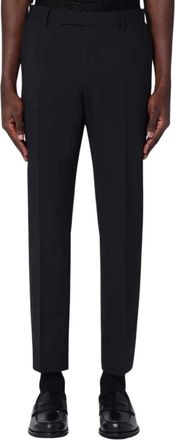Pantaloni Torino Dieci Broeken - Heren - Nette broeken - Zwart - 3XL - Wol - Broeken