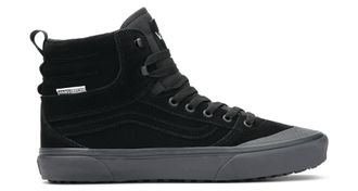 Vans Sneaker VANS ASHWOOD HI DECON, Herren, Gr. 42,5, schwarz (schwarz, schwarz), Leder, Synthetik, Textil, Schuhe Sneaker