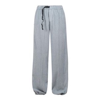 White Sand Wide Trousers, female, Gray, XS, Wide Trousers
