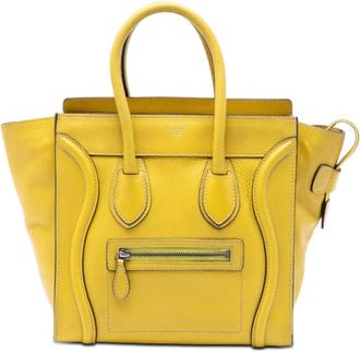 Celine Pre-owned Celine Micro Leather Luggage Tote Ladies V3L9CAVQIT0ARSM4