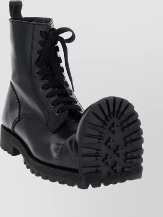 Comme Des Garçons kids love gaite combat ankle boots
