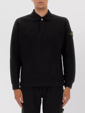 Stone Island cotton polo shirt