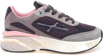 Premiata Moe Run - Dames - Sneakers - Veelkleurig - 36 EU - Leer - Schoenen