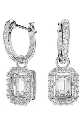Swarovski Una Dancing Crystal Drop Earrings in Silver at Nordstrom