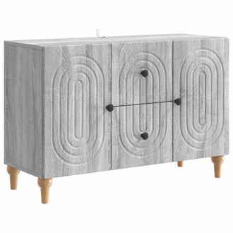 vidaXL Mueble De Tv Gris Sonoma 89 X 34,5 X 60 Cm Madera De Ingenier&iacute;a Vidaxl