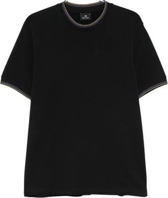 Paul Smith M2R-220X-Tp 5408 T-shirt - Heren - T-shirts - Zwart - L - Katoen - Tops