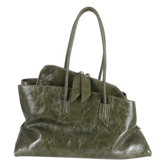 The Attico Dames, Tassen, Groen, Maat: ONE Size Leer