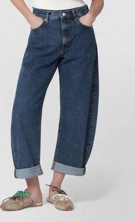 Frame Denim the bubble denim straight leg jeans