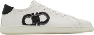 Ferragamo Double Gancini sneakers - White