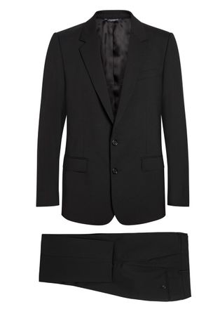 Dolce & Gabbana Martini Stretch-wool Suit - Black - 52 (IT52 / XL)