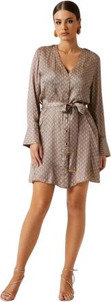 Marciano Britney Short Dress - Dames - Korte kleedjes - Beige - XS - Kleedjes