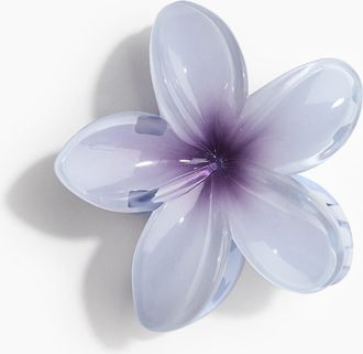 H&M Haarklammer in Bl&uuml;tenform - Purple