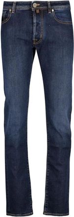 Jacob Cohen Slim-fit Jeans - Heren - Slim Fit Jeans - Blauw - W33 - Jeans