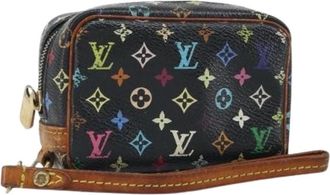 Louis Vuitton Pre-owned Clutches, female, Black, Size: ONE SIZE Pre-owned Canvas Clutch