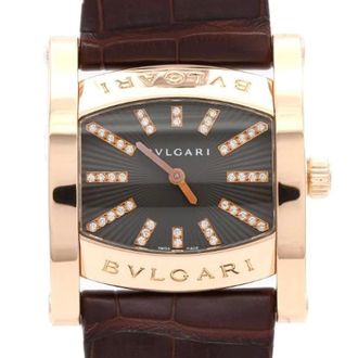 Bulgari Pre-owned Assioma Oro Rosa Quarzo - - Pre-owned - Donna - Grigio - ONE SIZE