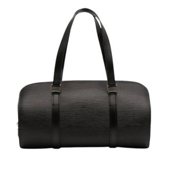 Louis Vuitton Pre-owned Handbags, female, Black, Size: ONE SIZE Pre-owned Soufflot Handbag