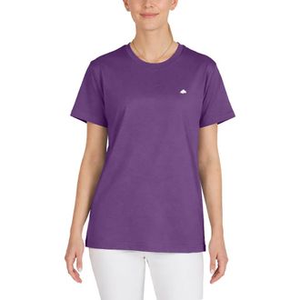 Dalix Womens Lil Cloud Lightweight Jersey Tee in Purple at Nordstrom, Size Xx-Large