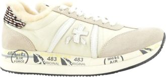 Premiata Sneakers - Dames - Sneakers - Beige - 36 EU - Leer - Schoenen