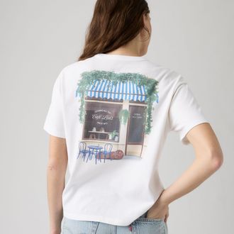 Levi's Graphic Vintage Tee - Womens - XS - White