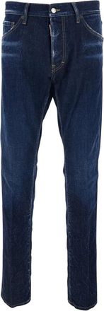 Dsquared2 Jeans - Heren - Slim Fit Jeans - Blauw - XS - Jeans