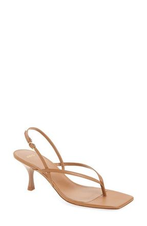 Mango Ross Sandal in Caramel at Nordstrom, Size 6.5Us