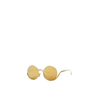 Loewe Signature Sunglasses - female - Loewe - Sunglasses - Yellow - 50 MM - Accessories