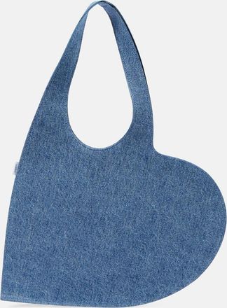 Coperni Heart Mini denim tote bag