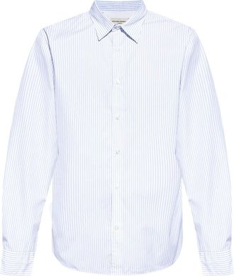 Officine Générale Giacomo shirt - men - Cotton - M - White