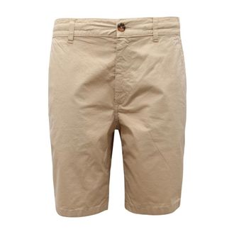 MC2 Saint Barth Casual Shorts, male, Beige, Size: S Ischia Cotton 11 Bermuda Shorts