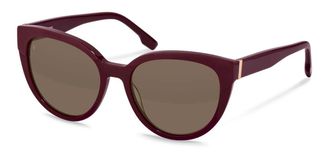 Rodenstock R3354 C151 Womens Sunglasses Burgundy Size 55