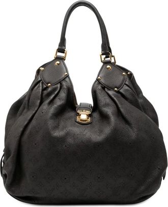 Louis Vuitton Pre-owned Shoulder Bags, female, Brown, Size: ONE SIZE Pre-owned Leather Hobo Bag