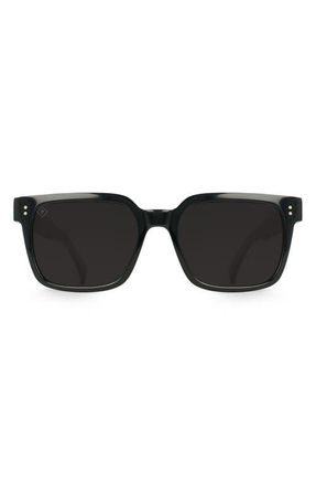Raen Optics West Polarized Square Sunglasses in Recycled Black/Smoke Polar at Nordstrom