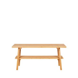 House Nordic Banco de bamb&uacute; L70cm - Madera clara