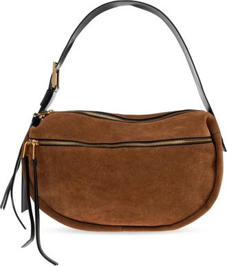 AllSaints Noemie Schoudertas - Dames - Schoudertassen - Bruin - ONE Size - Leer - Tassen