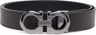 Ferragamo Gancini leren riem