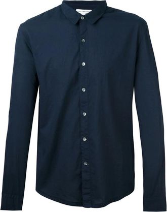 James Perse Camicia Standard - - Shirts - Uomo - Blu - S