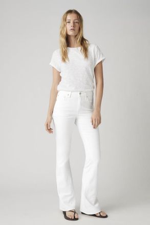 Levi's Jeans 726 svasati a vita alta - Donna - 24X32 - Bianco / Soft Clean White