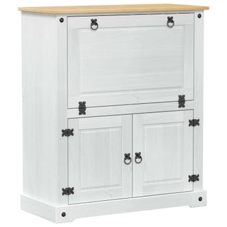 vidaXL Armario Para Vinos 97 X 45 X 114 Cm Madera De Pino Macizo Vidaxl