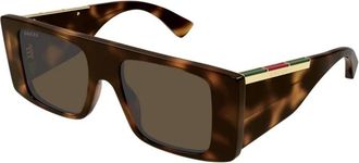 Gucci Authentieke stijlvolle brillen van premium kwaliteit - unisex - Accessoires - Bruin - Maat: 50 MM