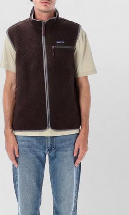 Patagonia fleece zip-up vest