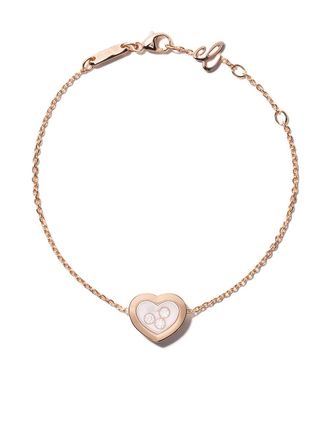 Chopard Bracciale Happy Diamonds Icons in oro rosa 18kt