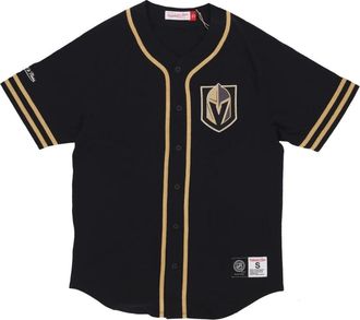 Mitchell & Ness NHL Mode Katoenen Jas Vegas Golden Knights - Heren - Fitness - Zwart - XL - Katoen - Fitness