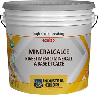 OEM Pittura Traspirante A Calce Naturale Antimuffa Antibatterica Bianca In Fusti - Da 14 L