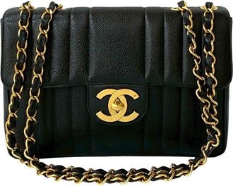 Chanel Grained Calfskin Shoulder Bag (Pre-Owned)