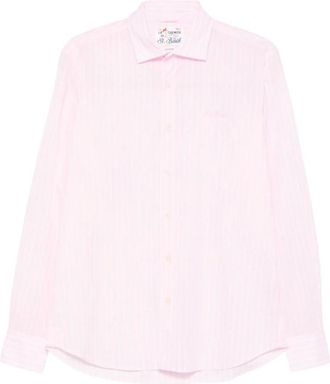 MC2 Saint Barth Overhemden, Heren, Roze, L, Casual Shirts