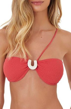 Vix Sami Bandeau Bikini Top in Red at Nordstrom Rack, Size X-Large