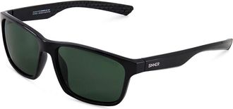 Sinner Breni Polarized SISU-934-10-P28 Mens Sunglasses Black Size 60