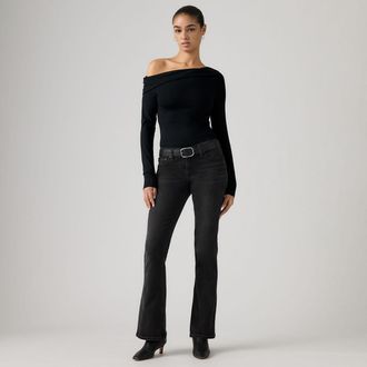 Levi's Low Slim Boot Jeans - Womens - 23X30 - Black